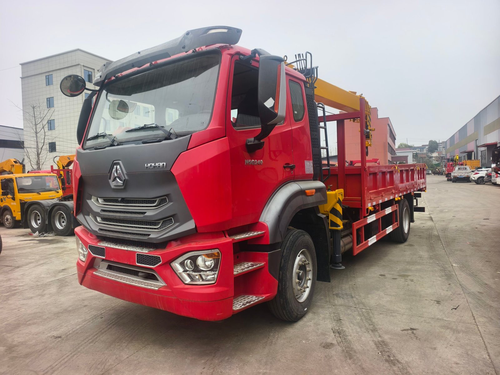 Example Inventory Truck Heavy Duty Truck Haohan Inventory Truck Crane - SuiZhou Truck